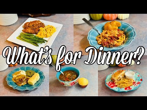 What’s for Dinner | 5 NEW FAVORITES | Easy Budget Friendly Family Meal Ideas | October 2025