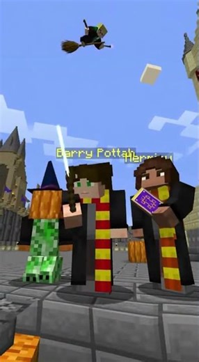 If Hogwarts was in Minecraft... 🧙‍♂️