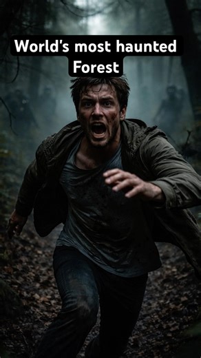 World's most haunted Forest 😱 #forest #youtubeshorts