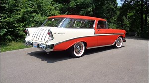 Looks like it came from the showroom | '56 Chevy Nomad