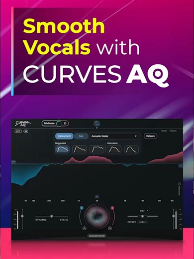 EQing Your Vocals Made Simple with Curves AQ