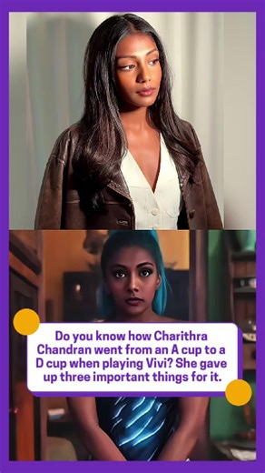 Do you know how Charithra Chandran went from an A cup to a D cup when playing Vivi? She gave up three important things for it.#usa #foryou #fyp #onepiece