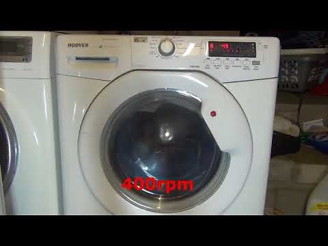 Wash and Dry 59' (Full cycle) : Hoover Visiondynamic Washer Dryer.