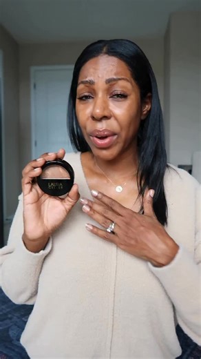 @lauragellerbeauty’s Baked Balance-n-Brighten Color Correcting Foundation feels like a cream but applies like a powder. No need to give up on powder foundations if you’re like me and over 40. This one melts into skin beautifully, never settling in fine lines and wrinkles, evening it out your skin and making you glowy and vibrant. it’s buildable and easy to use. PERFECT. #lauragellerbeautypartner #makeupformatureskin #lauragellerbeauty | Style Domination