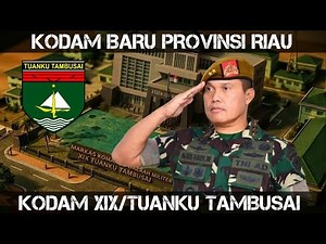 Profile of Kodam XIX/Tuanku Tambusai || Profile of Kodam XIX/Tuanku Tambusai