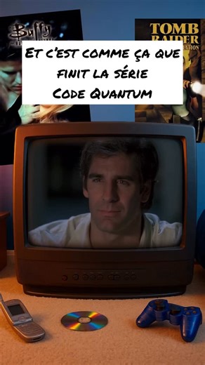 Club [RE]PLAY 📼 on Instagram: "Et c’est comme ça que finit la série Code Quantum 📺🎬 #codequantum #serie #tv #80s #90s"