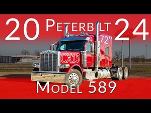 2024 Peterbilt 589: A Fusion of CLASSIC DESIGN and Cutting-Edge FEATURES| Exploring It Inside Out