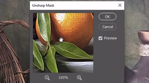 Photoshop: How to create the antique oil painting effect
