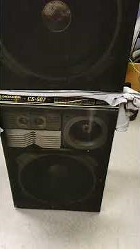 Pioneer CS-607 Speaker Test