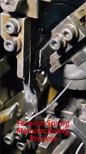 Tension Spring Manufacturing Process