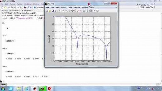 9.12 MATLAB实现模拟低通滤波器的设计（二）