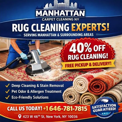 Professional Rug Cleaning in NYC | Manhattan Carpet Cleaning NY – Expert Rug Care