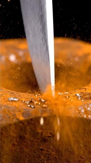 Hexagon Nut Test 🙄. #asmr #ai #aishorts #slicing