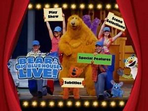 Bear in the Big Blue House LIVE - DVD Menu Walkthrough