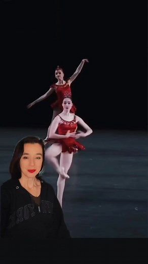 Jewels Part 3: RUBIES fast, sleek, jazzy, off center and MODERN to the music of Igor Stravinsky ♦️♦️♦️#rubies #nycballet #neoclassicalballet #learnontiktok #ballettok #dancemedia