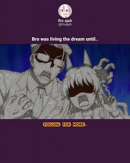 Reality loaded a little too fast😂 | Fantasy Bishoujo Juniku Ojisan to #anime