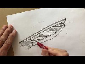 Drawing Boats with the Buffalo Maritime Center: The Flat-Bottomed Skiff