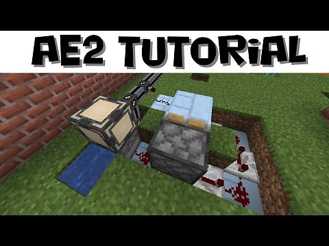 Auto-Crafting Water Bottles With AE2 - Modded Minecraft Tutorial