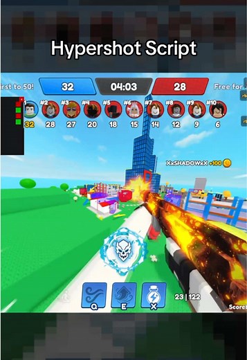 Roblox Hypershot Gunfight Script: Hitbox Expander & ESP