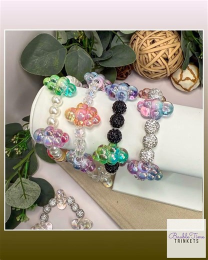 Cloud Vibes: Trendy Bracelets for Every Mood - Strectchy, No Clasp Design