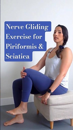 Try this nerve gliding movement for Piriformis Pain & Sciatica Relief #piriformis #sciatica