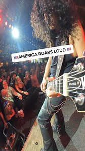 "Loudest USA chants I’ve ever experienced on stage! 🎸🇺🇸 Even louder than my guitar and in-ear monitors—unreal energy! 🔥 #USA #patriotism #Guitar #America #ThatArenaRockShow" | That Arena Rock Show