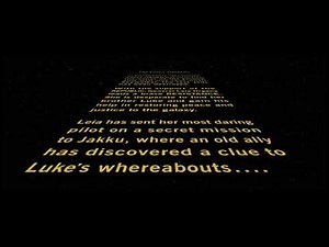 Star Wars: Episode VII – The Force Awakens (2015, Regional release) - Opening Crawl