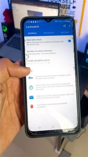 Secret app📱#smartphone #lockwatch #securityapp #tech #techynilu