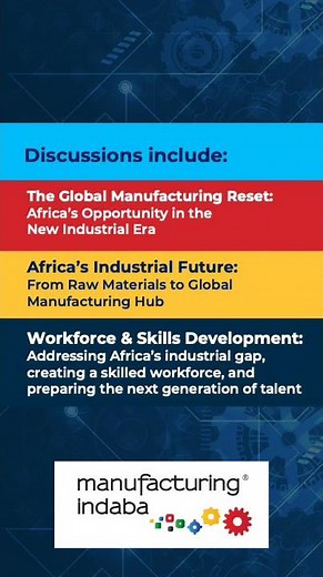 Attend the Manufacturing Indaba 2026 in Johannesburg