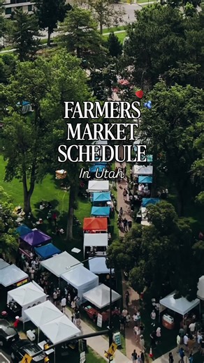 Nothing kicks off your week like fresh flowers, juicy peaches, and that farmers market magic. 🌽🧺 Here’s where you can soak it all in: 🌿 @highlandcityutah – Thursdays, 5–9 PM | June 5–Oct 2 🍓 @provocity – Saturdays, 9 AM–2 PM | June 7–Oct 25 🌽 @orem_city – Wednesdays, evenings | May 6th–October 🍑 @springvilleartcity – Mondays, evenings | June 21–October 🌾 @cityofsaratogasprings – Mondays, 5–9 PM | June 15–Sept 28 🥕 @lindon_city – Thursdays, evenings | July 17–Oct 9 🍅 @spanishforkcity For