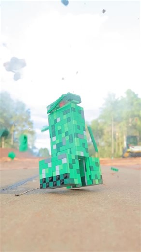 TD BRICKS on Instagram: "I made the Lego creeper actually explode #lego"