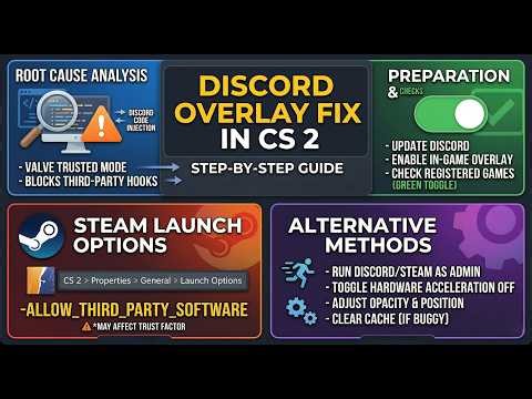 How to Fix Discord Overlay Not Working in CS2 (2024 Guide) ✅