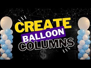 How to Make a Balloon Column with Spiral Design | Amazon Kit Tutorial