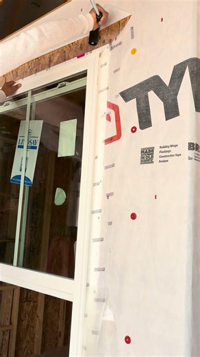 TYPAR brand CLEAR window flashing, offers visibility and quality assurance