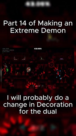 Part 14 of Making an Extreme Demon #geometrydash #gd