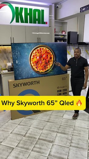65-inch Skyworth QLED 4K Google TV — Features & Ports