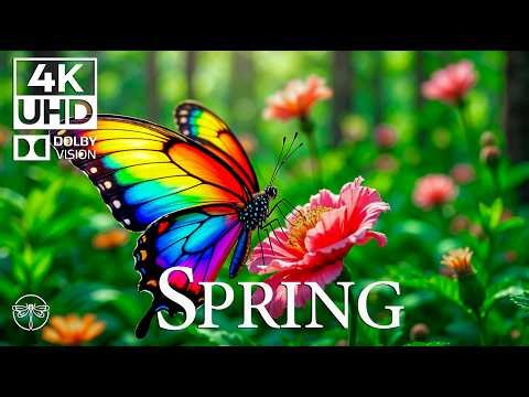 4K Butterfly Symphony 🦋 | Peaceful Music 🎶 & Calming Insect Film 🎥 • 4K Video UHD