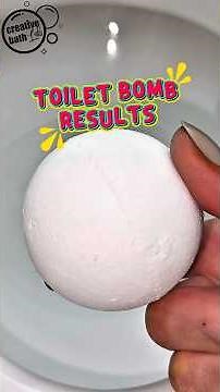 Watch What These DIY Toilet Bombs Can Do! Toilet Bomb DEMO