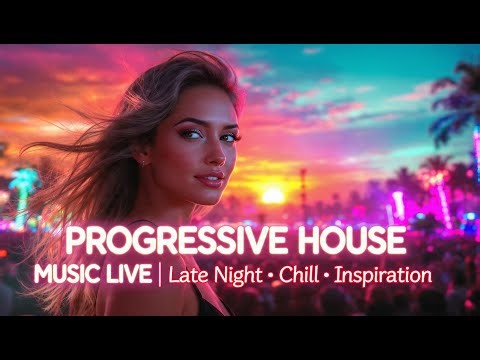 Progressive House Music Live | Late Night • Chill • Inspiration