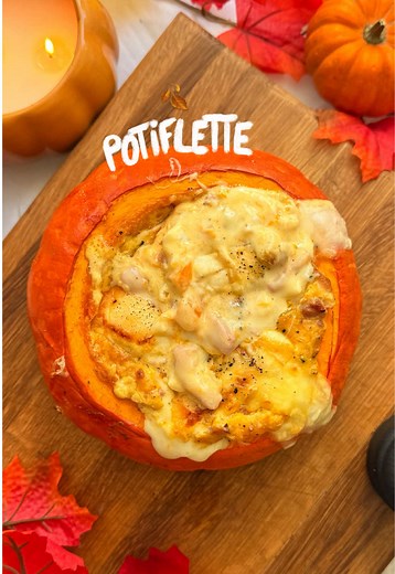 Recette de Potiflette dans un Potimarron - Jour 1/10