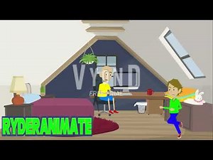 Caillou Gets Virus And Then Gets Grounded By Dad And Sent To BND Of Doom Logo l GoAnimate/Vyond