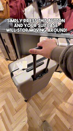 Check out this #muji #mujifinds #suitcase ! Pretty handy with the #wheellock #koper | adrianwidjy