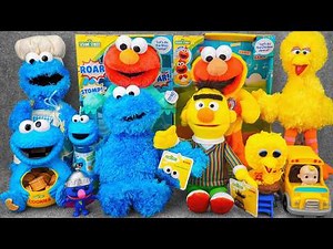 Sesame Street Toys | Cookie Monster & Big Bird Toy Collection | Satisfying Unboxing ASMR
