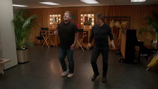 For their final stunt together, James Corden convinces Tom Cruise to take on the theatre. Watch the full video on YouTube. #missionimpossible