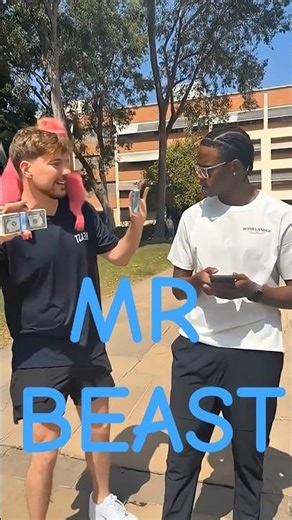 Mr breast and pink monkey 😂 @MrBeast #mrbeast #funny #comedy #viral #ai #pink #monkey