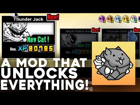 The Battle Cats Mod (UnitXP) - "Unlock Units All You Want"