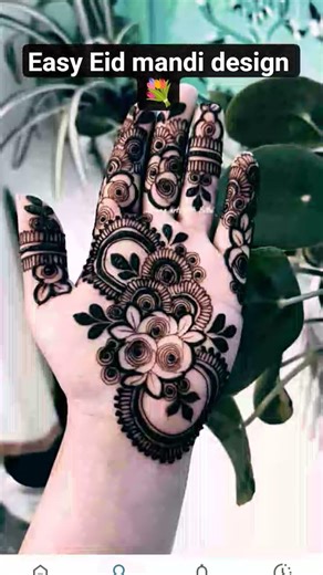easy mandi design for Eid support me please 🥺