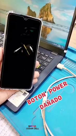 Cómo encender un celular con botón dañado