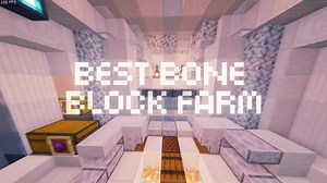 Best Bone Block Farm Base in Minecraft