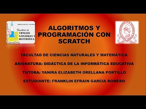 Algoritmos y Programación con Scratch - Ejemplo básico